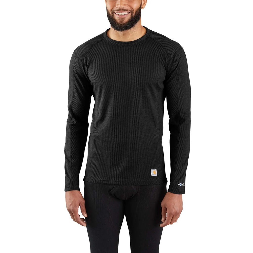 Carhartt Base Force Midweight Medium Thermal Base Layer with Thumbhole Loops